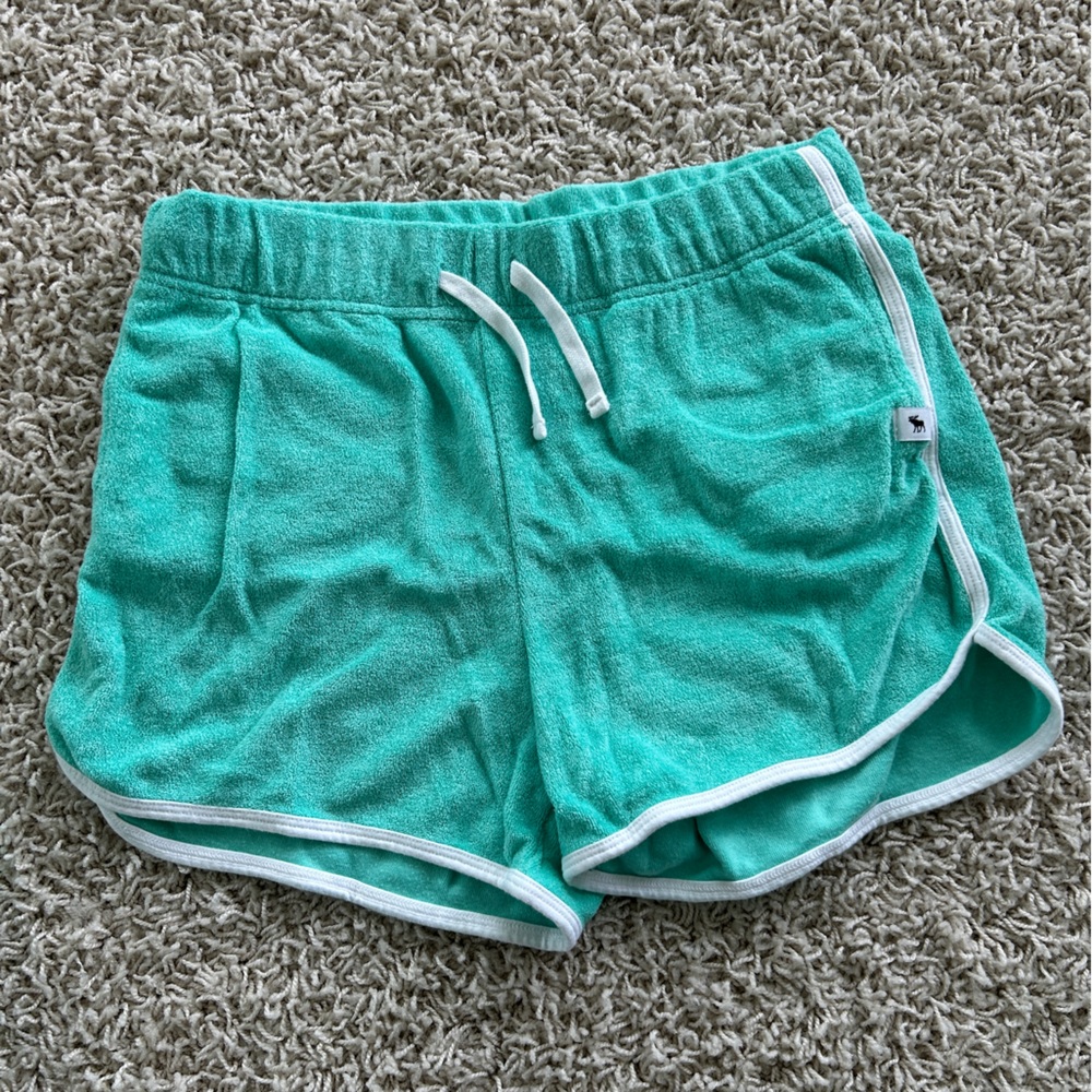 NWOT abercrombie kids Girls Size 15/16 Turquoise Swim Cover Up Set - Picture 6 of 8